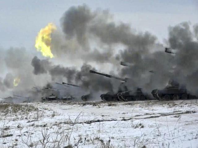 With tens of thousands of Russian troops positioned near Ukraine