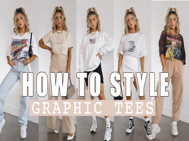 The Best Ways to Wear Graphic T-Shirts
